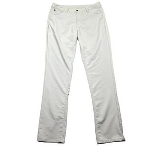 TurtleSon Golf Pants Light Grey Performance Stretch Mens Sz 34 Fits 32" Preppy‎